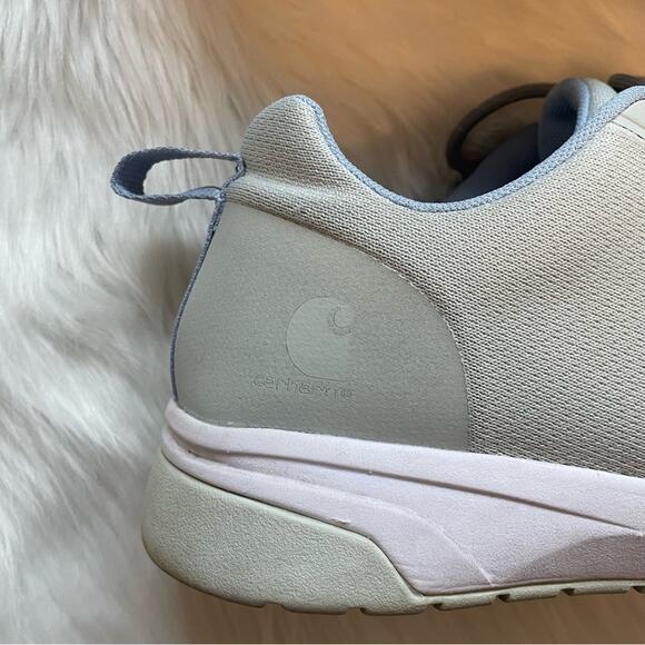Carhartt Women's Force Nano Comp Toe Work Shoe - Light Gray Size 10 - Picture 7 of 7